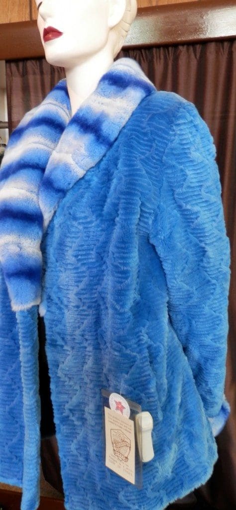 Colbalt Blue Sheared Beaver7