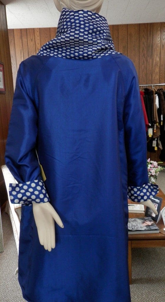raincoat blue polkadot12