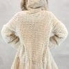 W59 caramel snowtop 32 sheared beaver parka with snow top fox trim and laser grooving detail4