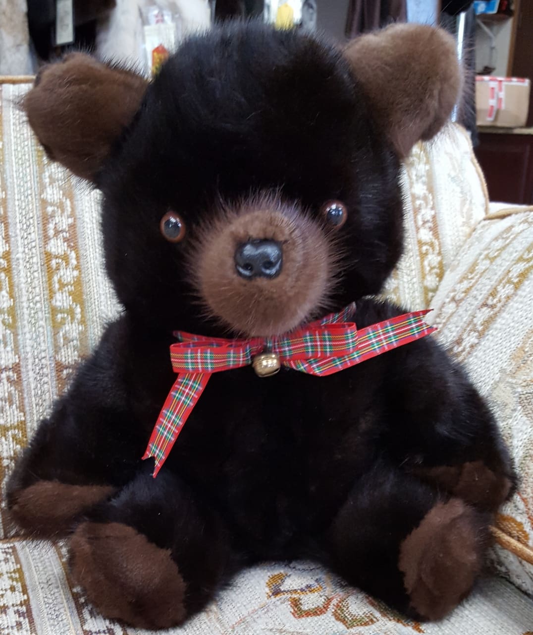 Mink Teddy Bears Cute accessory Real Mink Fur accessory Fur accessory 