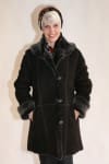 Brown Brisa Suede 32 Shearling Jacket with Frosted Liner1