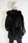 black 30 ranch letout female mink zip jacket with detachable hood2