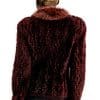 W94 3 Paula Lishman Knitted Sheared Beaver Fur Jacket