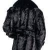 M5 3 Mans Mink Paws Fur Carcoat with Fox