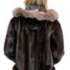 W15 3 Reversible Mink Fur Leather Jacket