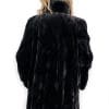 W24 3 Reversible Mink Sections Fur Swing Coat