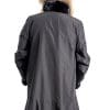 W24 6 Reversible Mink Sections Fur Swing Coat