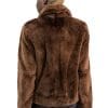 W31 2 Cognac Sheraed Beaver Fur Jacket