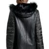 W67 6Belle Fare Shearling and Poly Parka with Fox Fur
