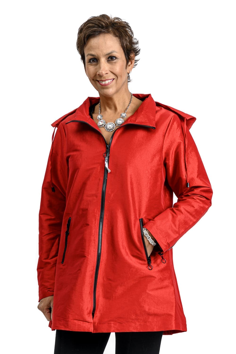 W78 2 UBU Red Raincoat