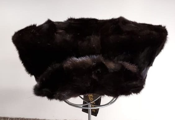 mink fur kangol hat