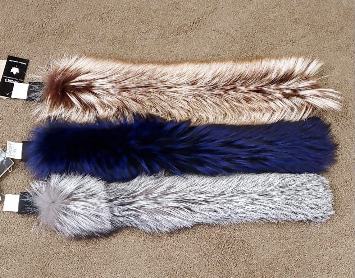 Mitchies Saga Fox Fur Headband Ugent Furs