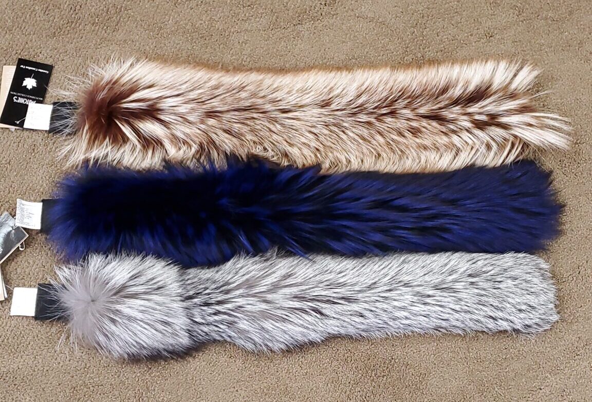 Mitchies Saga Fox Fur Headband Ugent Furs