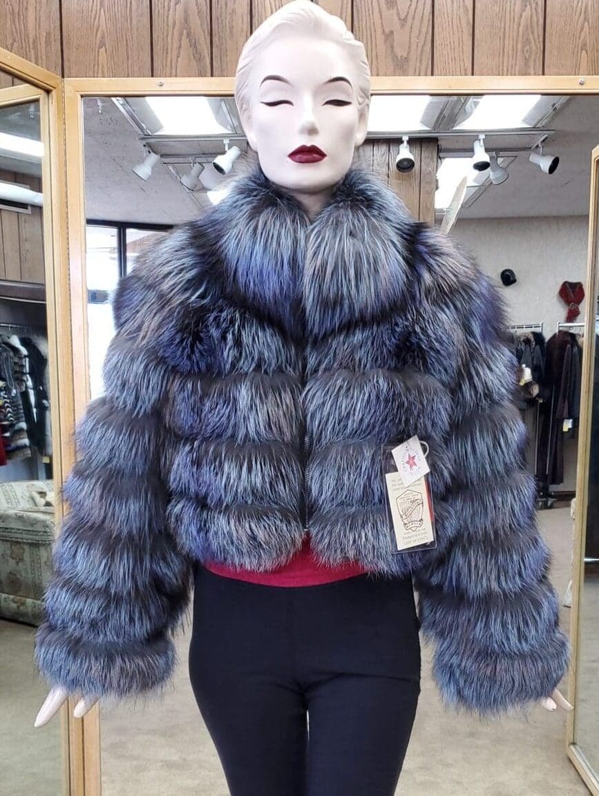 Fox Fur Short Jacket Ugent Furs