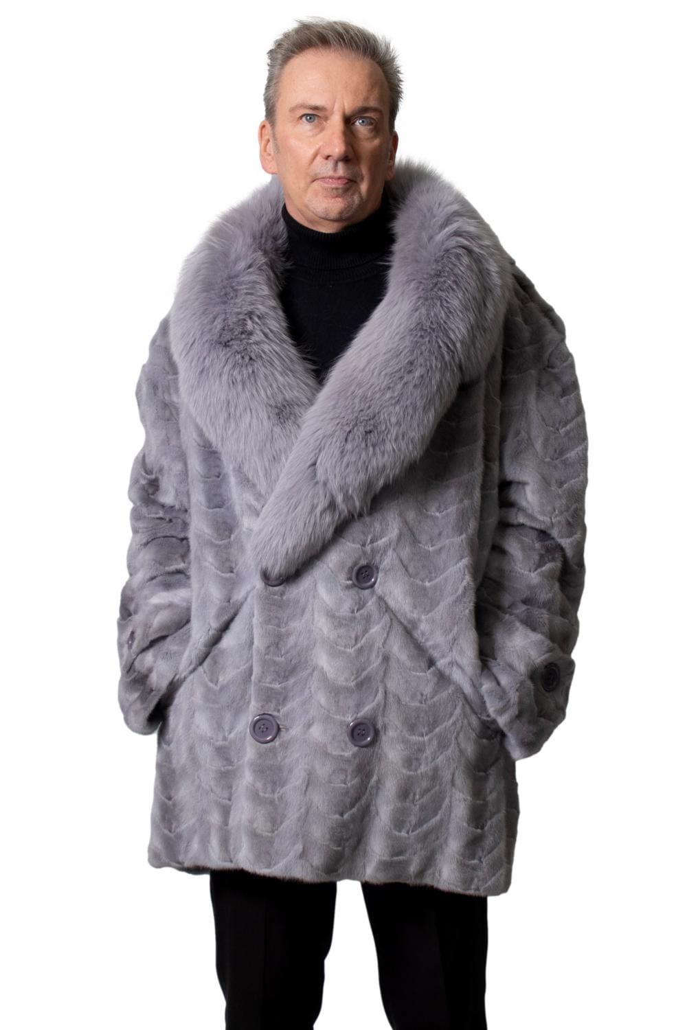 M18 3 Man's Mink Fur Coat Ugent Furs