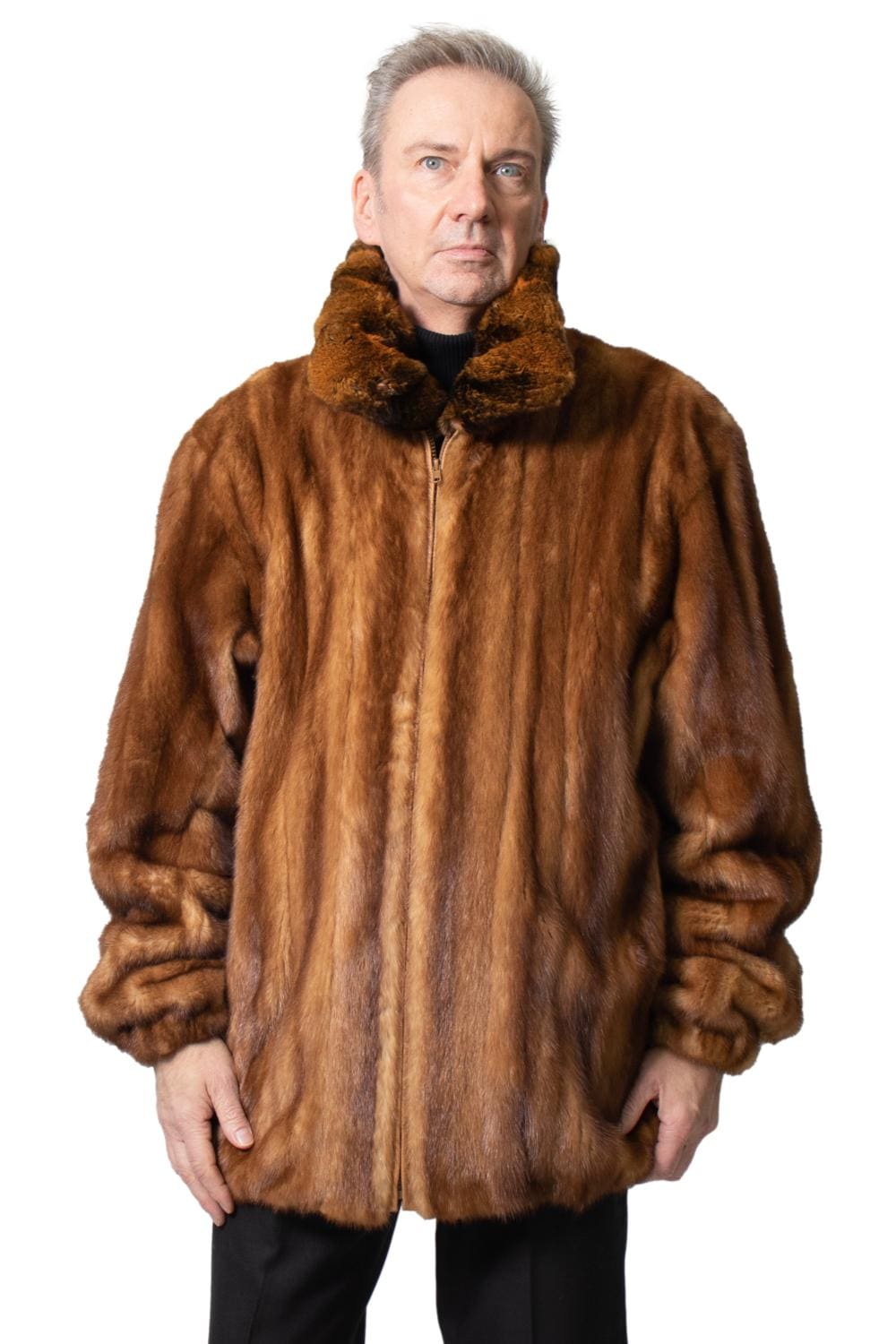 M22 2 Man's Mink Fur Coat Ugent Furs