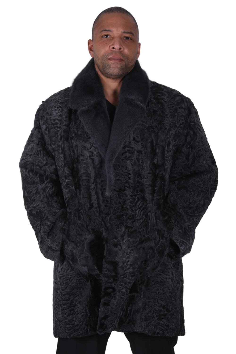 M4 2 Man's Persian Lamb Fur Carcoat Ugent Furs