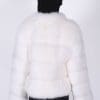 33 4 white fox fur jacket Ugent Furs