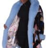 45 5 multicolor mink fur coat Ugent Furs